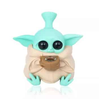 Baby Yoda Bong Beige