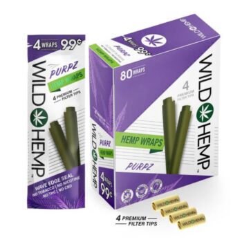 Wild Hemp Purpz Hemp Wraps