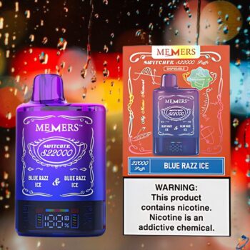 Memers Switcher S22000 Blue Razz Ice & Blue Razz Ice (2-IN-1)